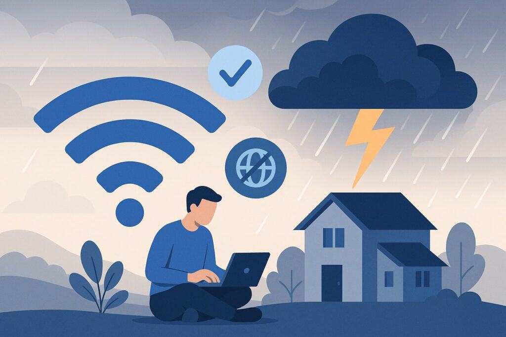 Connectivity, Reliability, and Offline Modes (Especially in Storm Season)