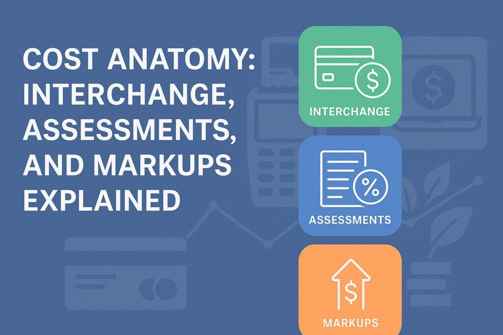 Cost Anatomy: Interchange, Assessments, and Markups Explained
