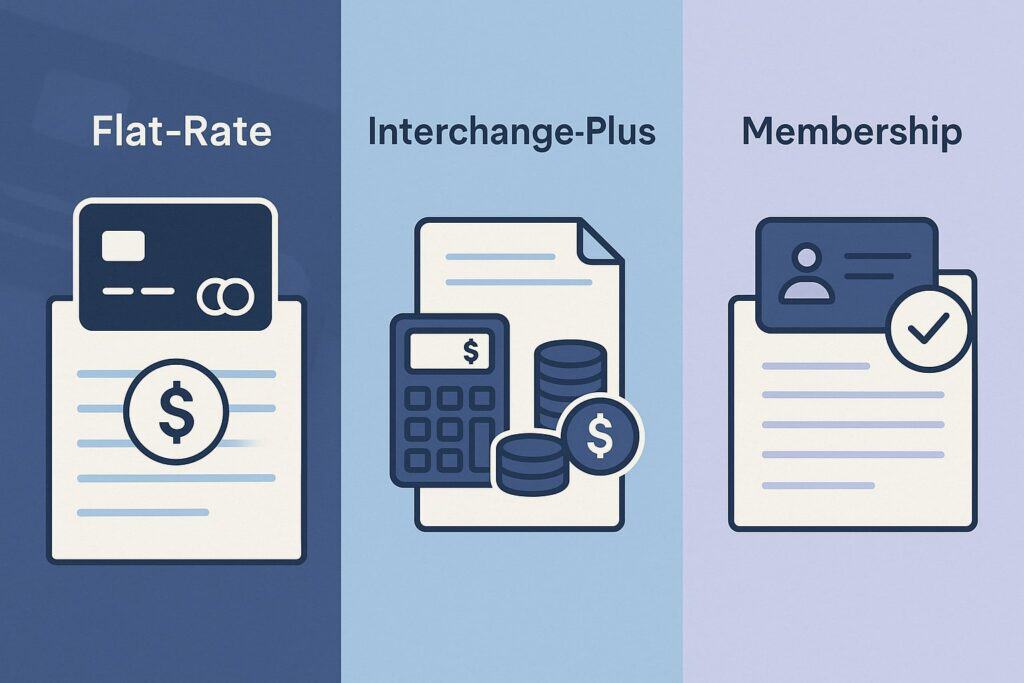 Pricing Models Compared: Flat-Rate vs. Interchange-Plus vs. Membership
