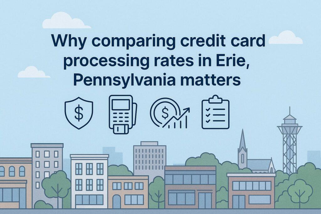 Why comparing credit card processing rates in Erie, Pennsylvania matters