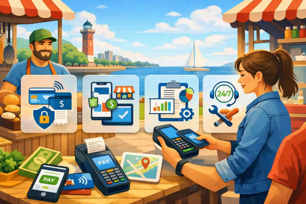 Core features to demand from mobile payment solutions for Erie vendors