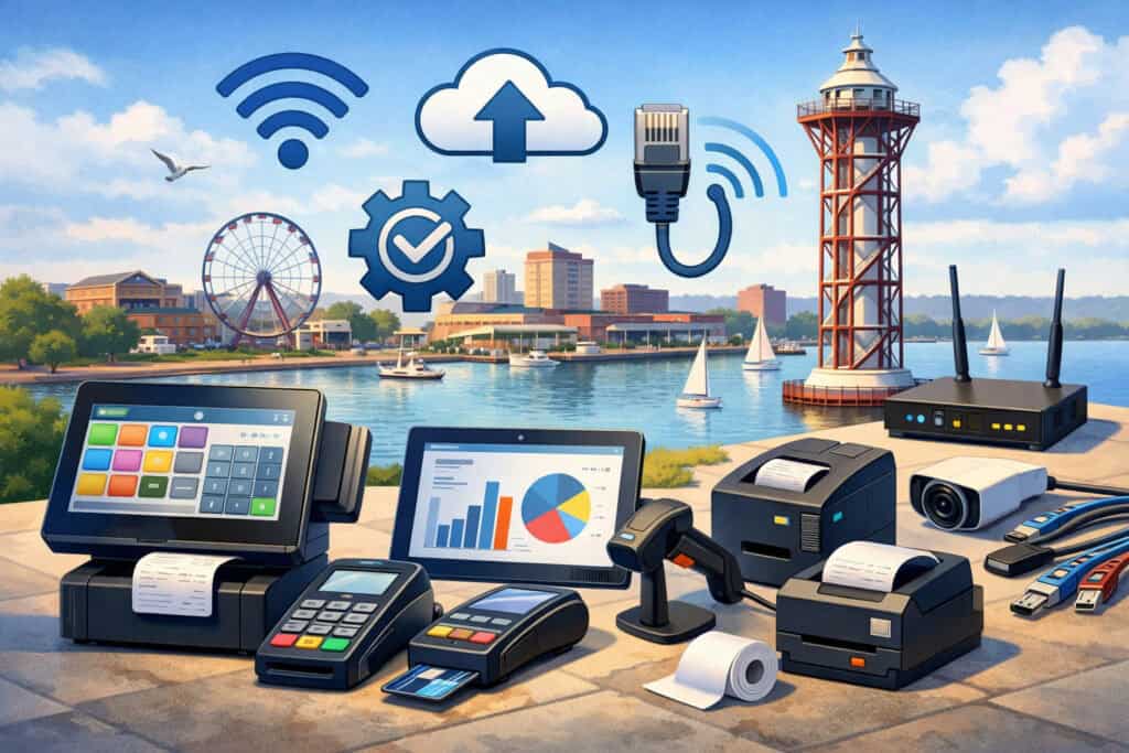 Hardware and connectivity planning for POS systems in Erie, Pennsylvania
