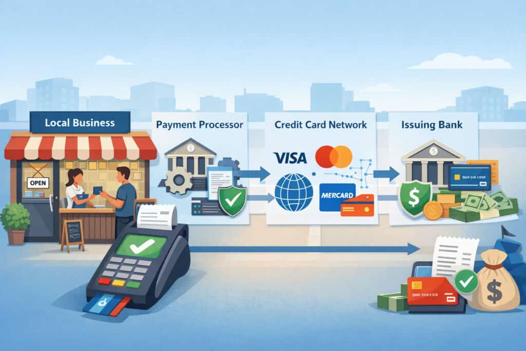 How Credit Card Processing Works for Local Businesses